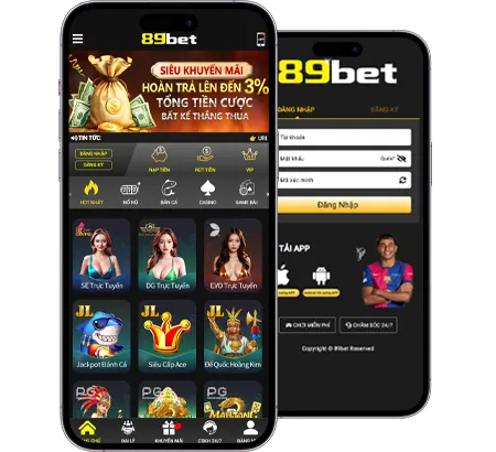 Giao diện đăng nhập 789bet an toàn và hiện đại